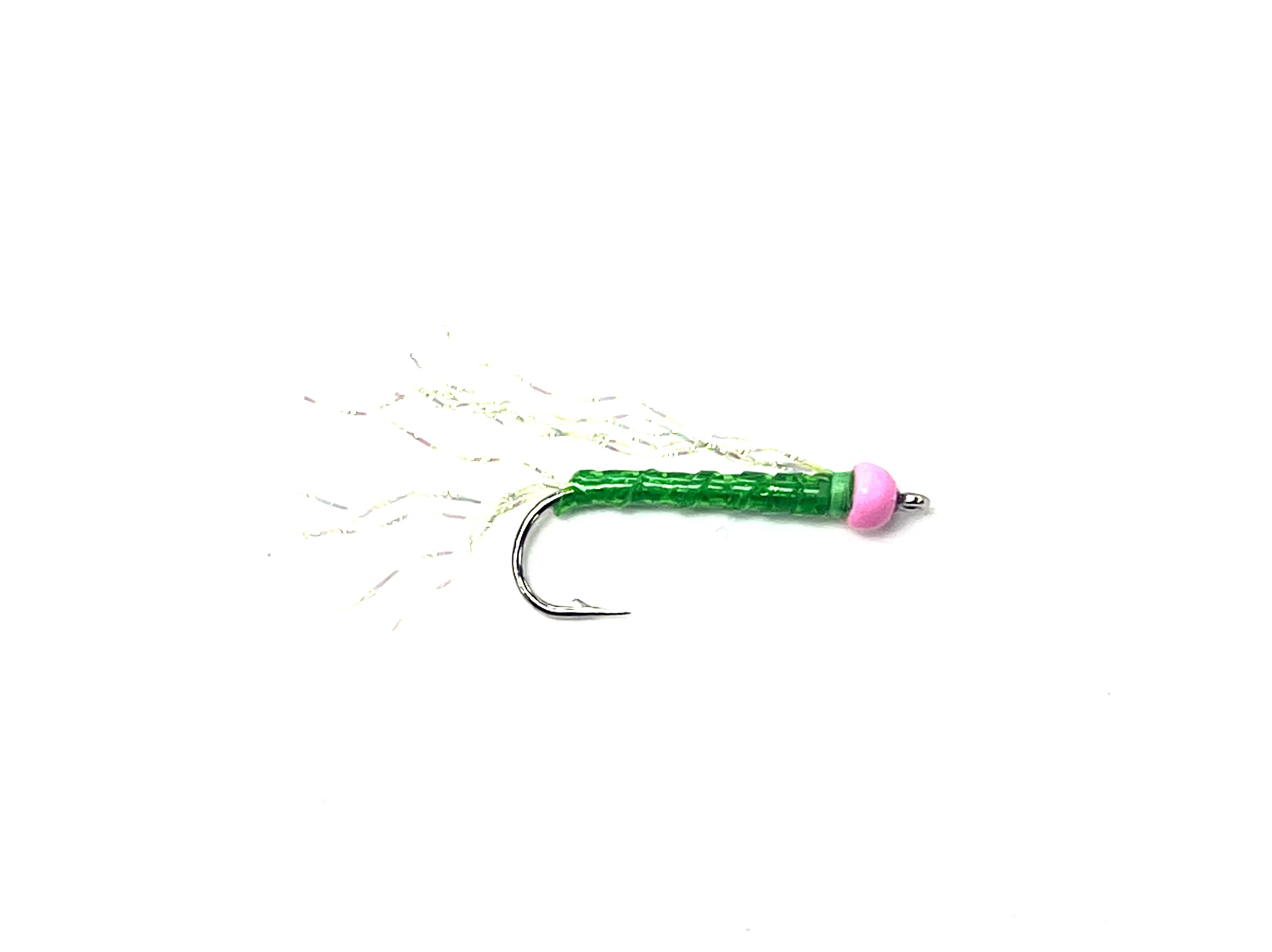Black's Flies Pink Bead Handle Bar - Chartreuse - Size 8